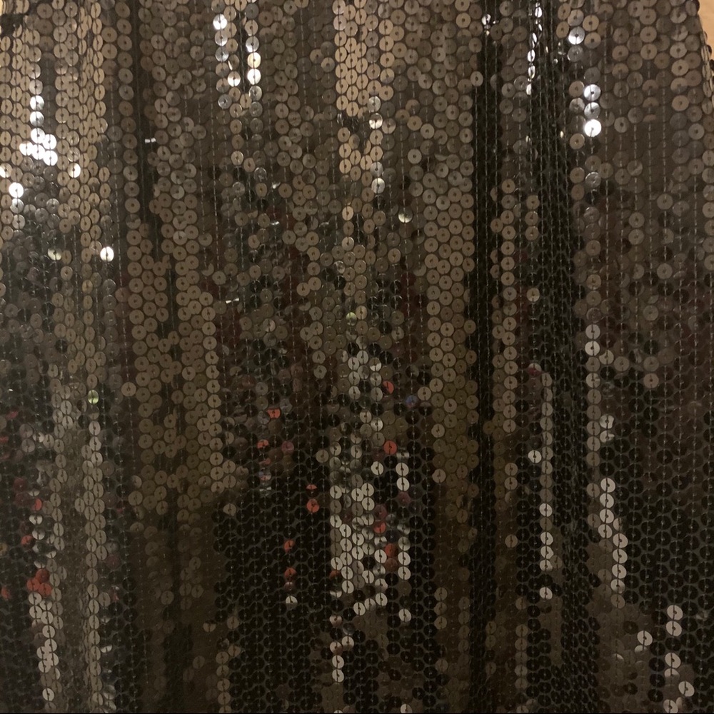 Guess Black Sequin Open Back Mini Dress NWT - Picture 8 of 10